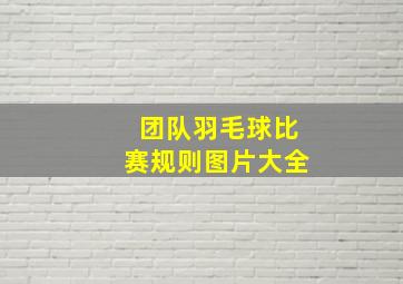 团队羽毛球比赛规则图片大全