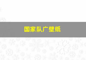 国家队广壁纸