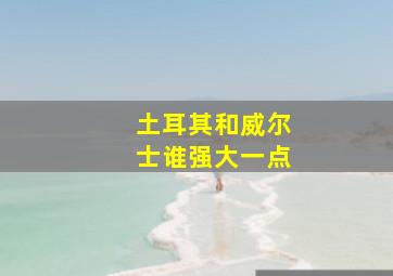 土耳其和威尔士谁强大一点