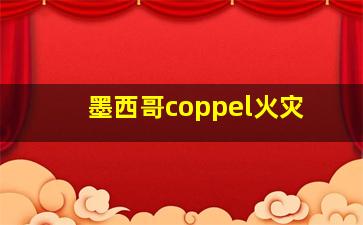 墨西哥coppel火灾