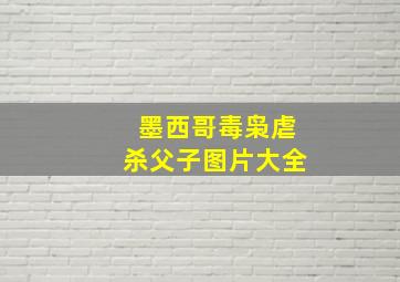 墨西哥毒枭虐杀父子图片大全