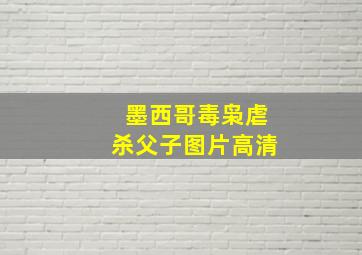 墨西哥毒枭虐杀父子图片高清