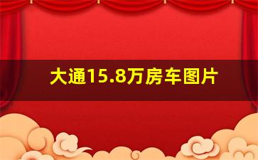 大通15.8万房车图片