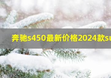 奔驰s450最新价格2024款suv