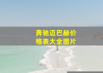 奔驰迈巴赫价格表大全图片