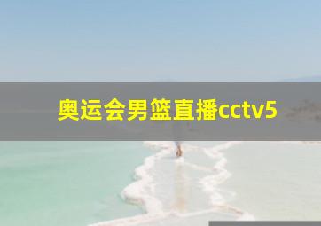 奥运会男篮直播cctv5