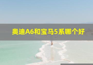 奥迪A6和宝马5系哪个好