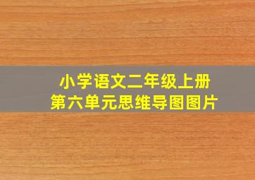 小学语文二年级上册第六单元思维导图图片