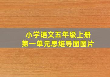 小学语文五年级上册第一单元思维导图图片