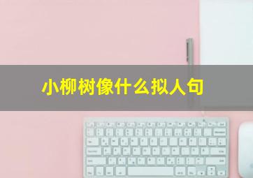 小柳树像什么拟人句