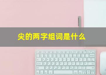 尖的两字组词是什么