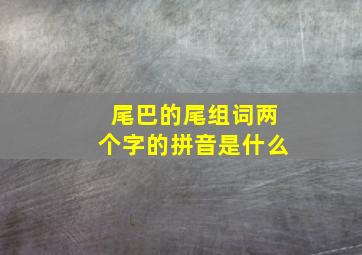 尾巴的尾组词两个字的拼音是什么