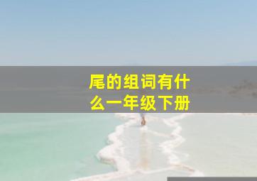 尾的组词有什么一年级下册