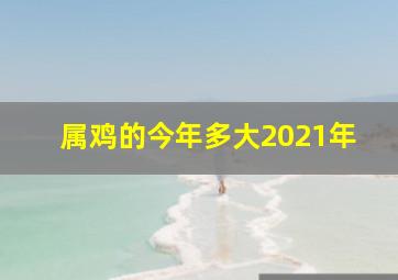 属鸡的今年多大2021年