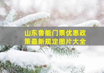 山东鲁能门票优惠政策最新规定图片大全