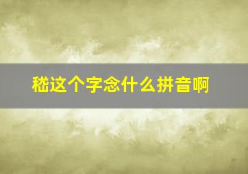 嵇这个字念什么拼音啊