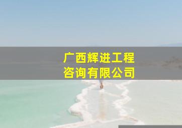 广西辉进工程咨询有限公司