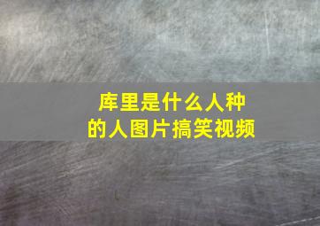 库里是什么人种的人图片搞笑视频