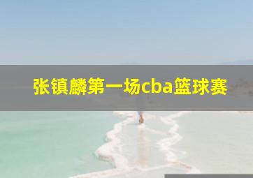 张镇麟第一场cba篮球赛