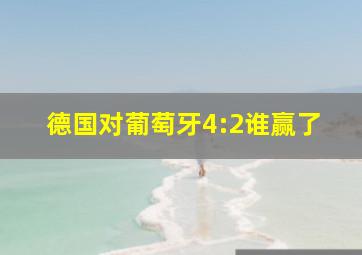 德国对葡萄牙4:2谁赢了