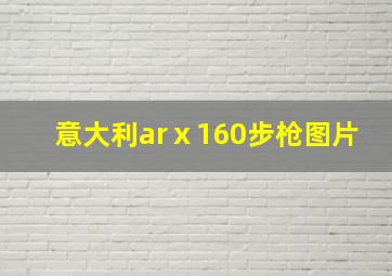 意大利arⅹ160步枪图片