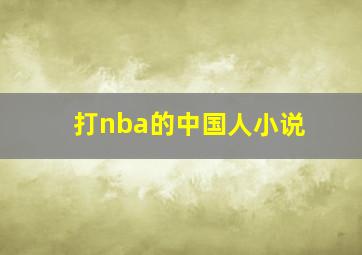 打nba的中国人小说