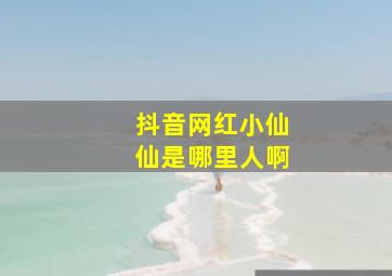 抖音网红小仙仙是哪里人啊