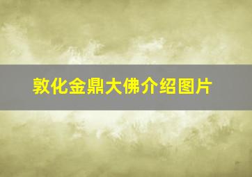 敦化金鼎大佛介绍图片