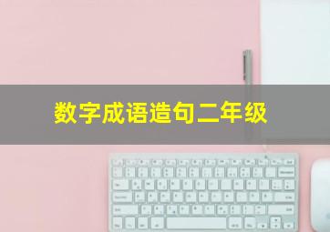 数字成语造句二年级