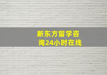 新东方留学咨询24小时在线