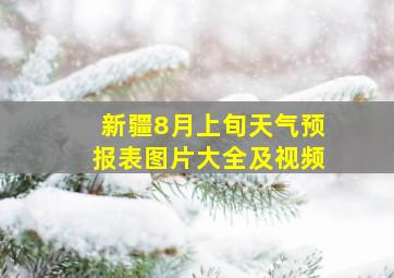 新疆8月上旬天气预报表图片大全及视频