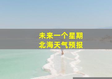 未来一个星期北海天气预报