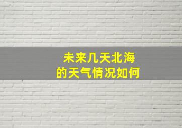 未来几天北海的天气情况如何