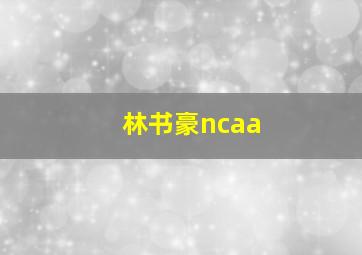 林书豪ncaa