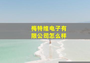 梅特维电子有限公司怎么样