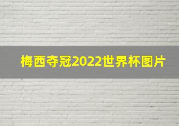 梅西夺冠2022世界杯图片