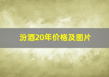 汾酒20年价格及图片