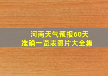 河南天气预报60天准确一览表图片大全集