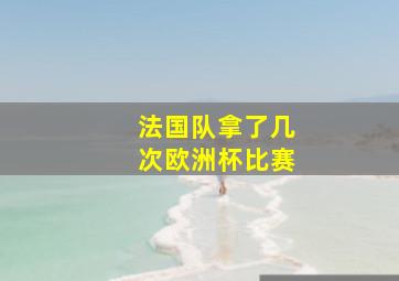 法国队拿了几次欧洲杯比赛