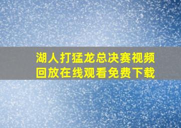 湖人打猛龙总决赛视频回放在线观看免费下载