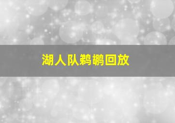 湖人队鹈鹕回放