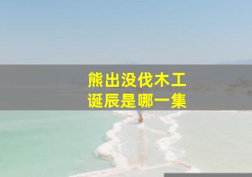 熊出没伐木工诞辰是哪一集