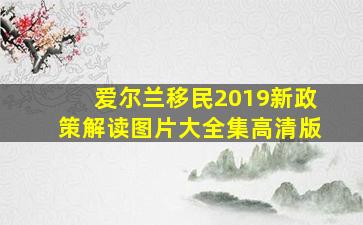 爱尔兰移民2019新政策解读图片大全集高清版