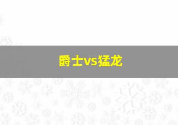 爵士vs猛龙