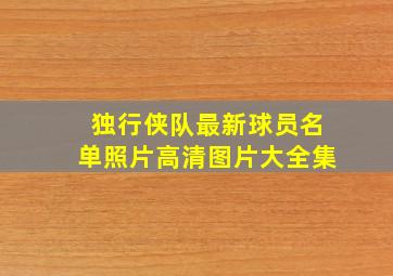 独行侠队最新球员名单照片高清图片大全集