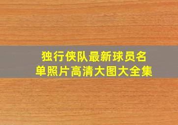 独行侠队最新球员名单照片高清大图大全集