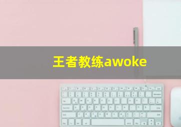 王者教练awoke