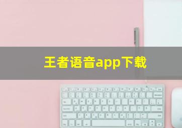 王者语音app下载