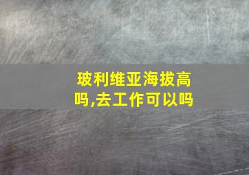 玻利维亚海拔高吗,去工作可以吗