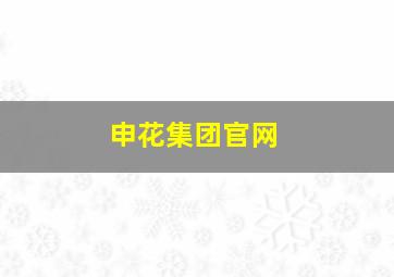 申花集团官网